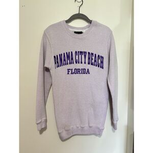 Panama City Beach Sweatshirt Florida Crewneck Cozy‎ Graphic Lounge S Comfy